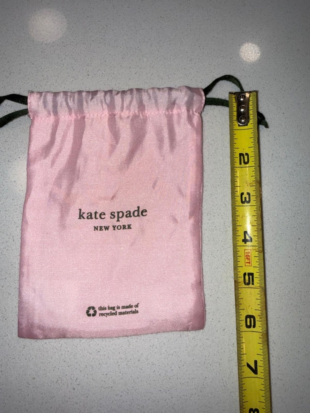 Kate Spade Gold Plated Love Notes Hinged Bangle Bracelet Locking Clasp with bag - Picture 6 of 7